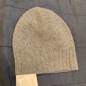 Garnet Hill Cashmere knit hat